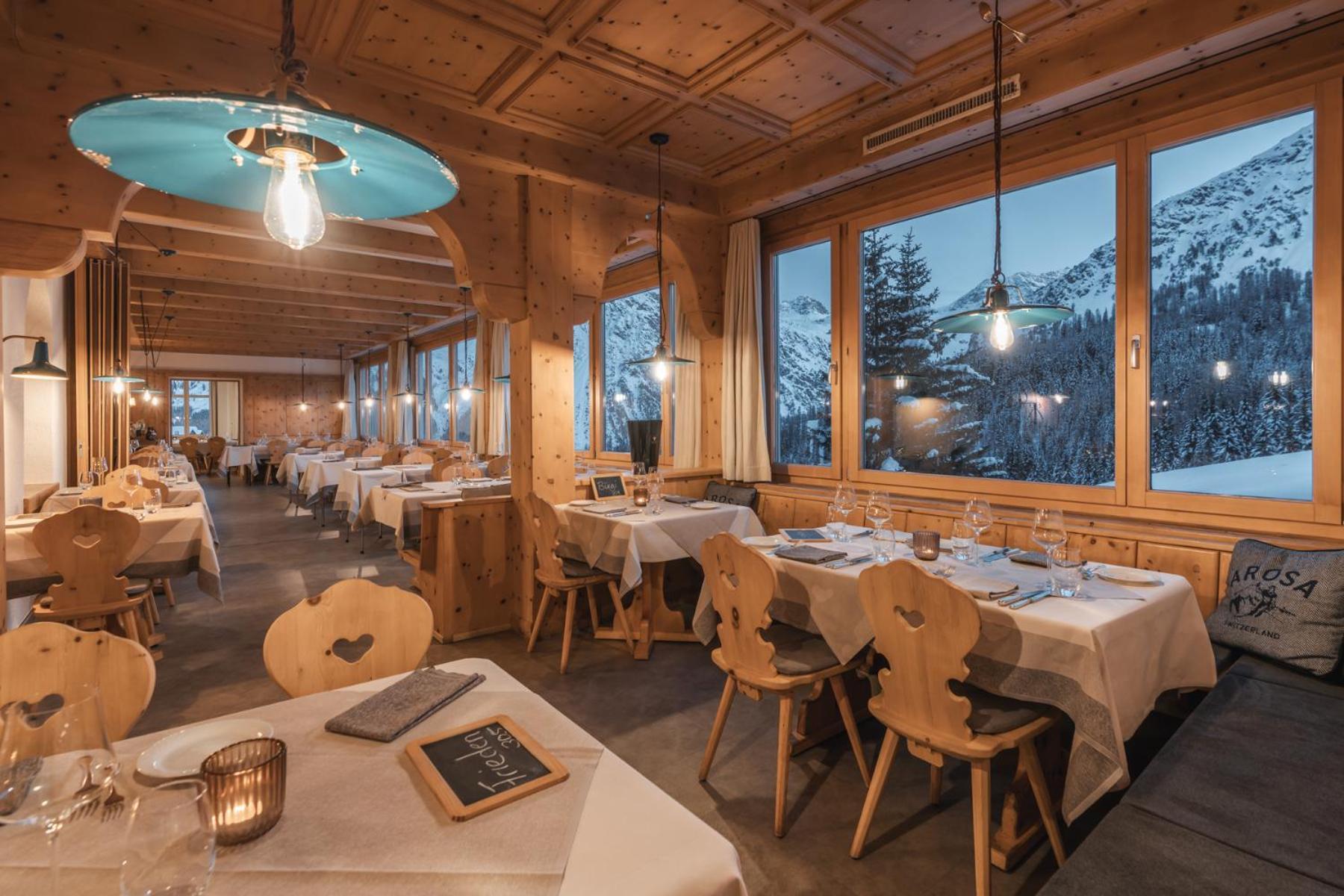 Hotel Alpensonne - Panoramazimmer & Restaurant Arosa Luaran gambar