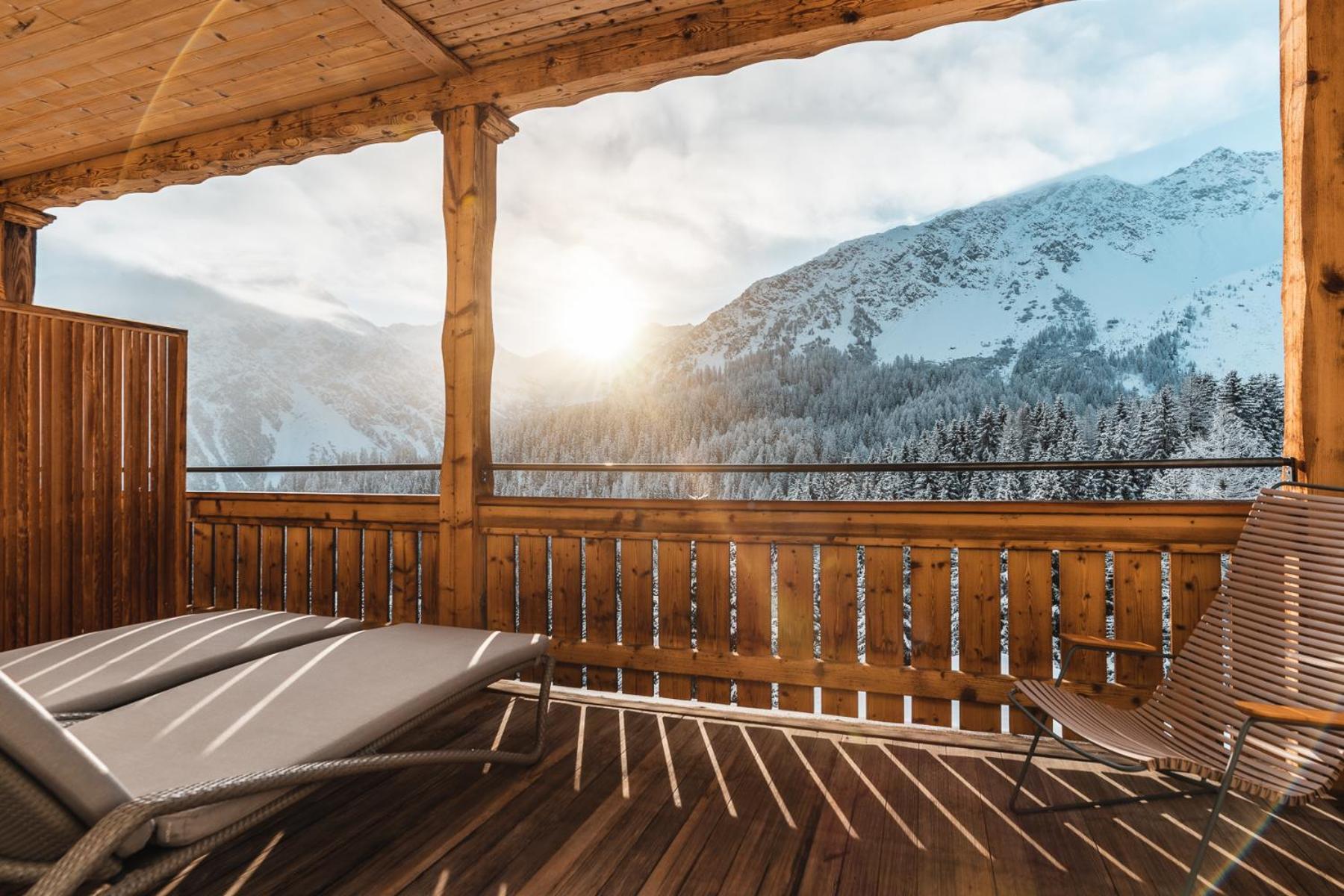 Hotel Alpensonne - Panoramazimmer & Restaurant Arosa Bilik gambar