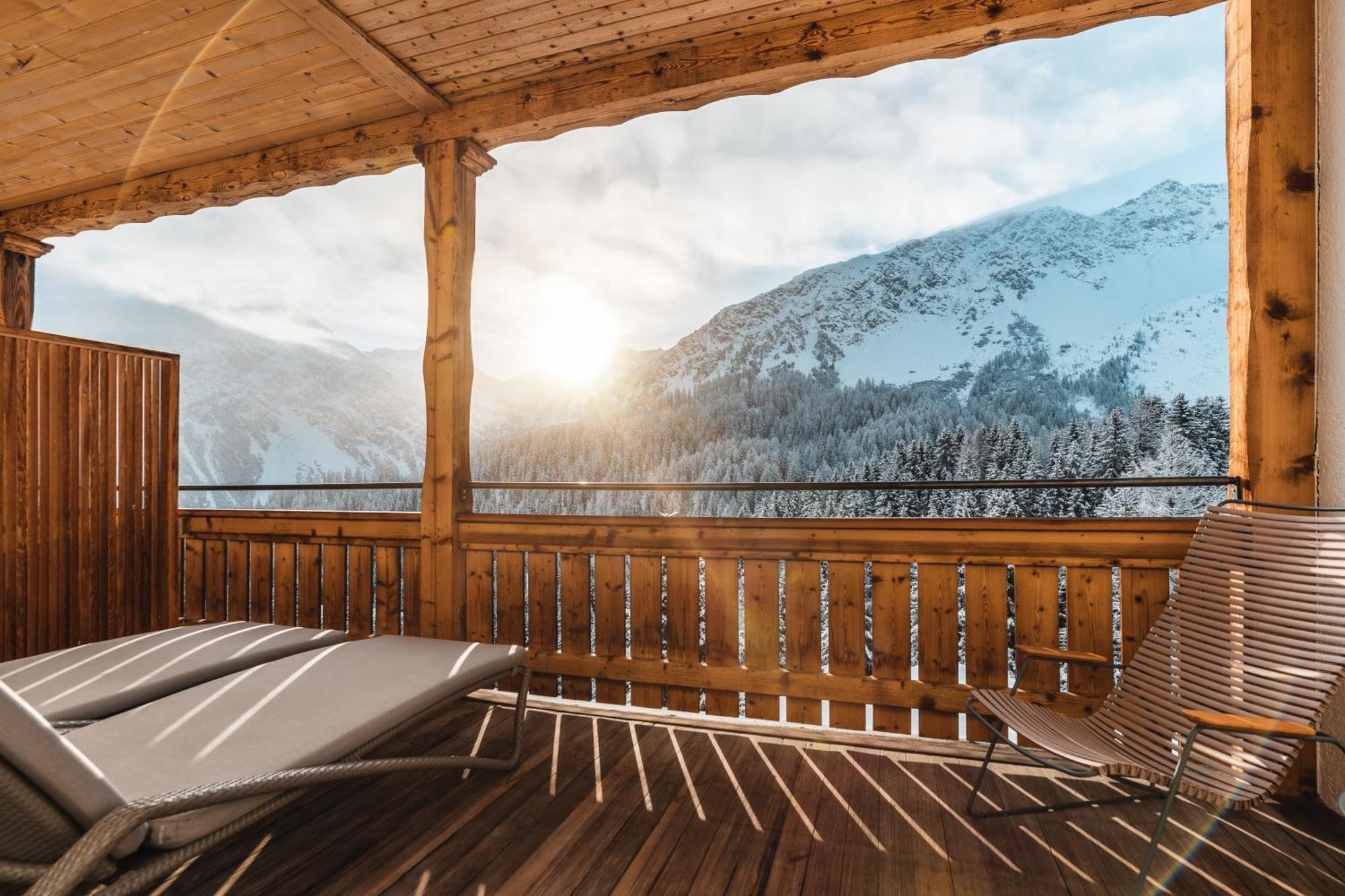 Hotel Alpensonne - Panoramazimmer & Restaurant Arosa Bilik gambar