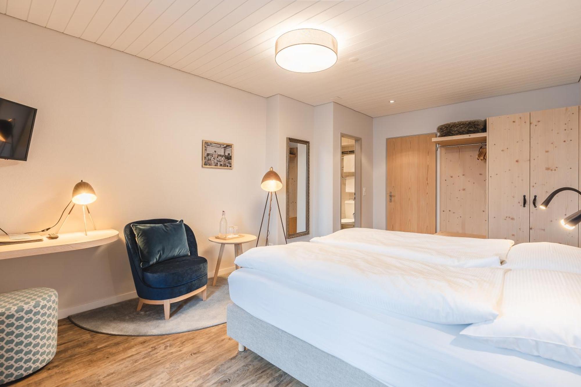 Hotel Alpensonne - Panoramazimmer & Restaurant Arosa Bilik gambar