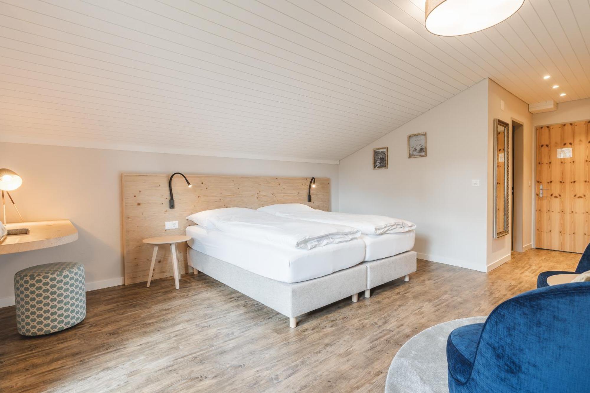 Hotel Alpensonne - Panoramazimmer & Restaurant Arosa Bilik gambar